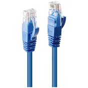 LINDY LINDY 48025 RJ45 omrežni kabel\, Patch kabel CAT 6 U/UTP 30.00 m modra 1 kos, (20419848)