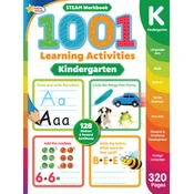 Active Minds 1001 Kindergarten Learning Activities: A Steam Workbook