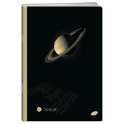 Bilježnica Elisa - Planets, A5, 62 lista, široki redovi, asortiman