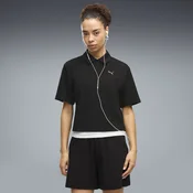 PUMA Class Relaxed Polo Women, Clothing, Black, M