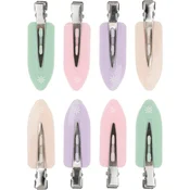 Brushworks Pastel Crease Free Hair Clips sponke za lase