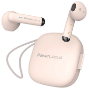 Bežične slušalice PowerLocus - PLX1, TWS, ružičaste