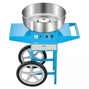 VEVOR Stroj za sladkarije iz bombaža 52 cm posoda 819x520x855 mm modra