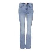 VERO MODA Traperice Flash plavi traper