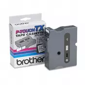 BROTHER trak Tx611 6mm, rumeno-črn