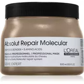 L’Oréal Professionnel Serie Expert Absolut Repair Molecular globinsko krepilna maska za lase 500 ml