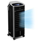 OneConcept Coolster, hladilec zraka, ventilator, ionizator, 60 W, 320 m3/h , 4 l posoda, črna barva