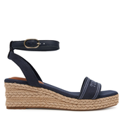 Espadrile Tommy Hilfiger Tommy Hilfiger Espad Mid Wedge FW0FW08805 Mornarsko modra
