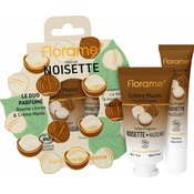 Florame Hazelnut Scented Duo Box Hand Cream & Lip Balm BIO