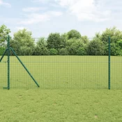 Stup za ogradu 26 pcs Zelena 3,2 x 3,2 x 170 cm
