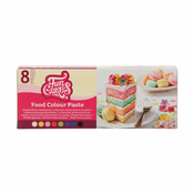 Set osmih FunCakes jedilnih gel barv