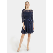 Swing Cocktail obleka 77761210 Mornarsko modra Regular Fit