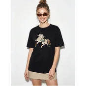 Bianco Lucci Majica T-Shirts črna