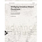MOZART:OUVERTURE AUS DER ZAUBERFLOTE SAX QUINTET (SAATB)
