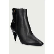 MICHAEL Michael Kors gležnarski čevlji s tanko peto ženski usnjeni Daniela Heeled Bootie