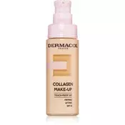 Dermacol Collagen vlažilni tekoči puder z gladilnim učinkom odtenek 4.0 Tan 20 ml