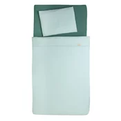 Posteljnina Muslin Light Turquoise 3-delna