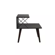 Hanah Home Cross Anthracite Komoda, Crna
