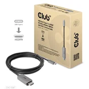 Club 3D kabel - CAC-1587 (USB-C Gen 2 na HDMI, 4K120Hz 8K60Hz, HDR10+, DSC1.2, 3 m, aktivni)