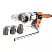 Varilnik plastičnih cevi, 650 W, 4 dimenzije 21-001
