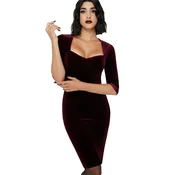 Ženska obleka KILLSTAR - Hexed Heart - Red - KSRA013840