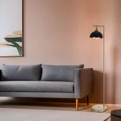 Aberto Design Podna lampa Smart Retro 3, 154 cm, E27, Zlatne boje