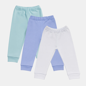 Mafimi Pamucne Pantalonice set od 3 - aqva/ plava/ bela