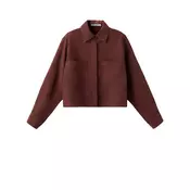 MANGO Bluza Ricardo  rjasto rjava