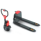 EP Elektricni paletar F4 Kratke viljuške DVE Li-ion baterije, 1000 x 560 mm , Crni