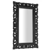 SAMBLUNG Ogledalo v lesenem okvirju, 40x70cm, črno - 40x70 cm - Sapho - SCULE & SAMBLUNG - 24 - Masivni les - Pravokotnik - 400 - 700 - Framed mirrors - 14