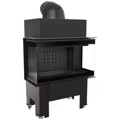 Kratki vgradni kamin NBC/BSL/P/680/280/BLACK