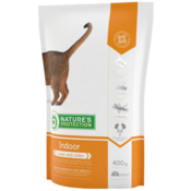 NATURES PROTECTION Suva hrana za macke Indoor Poultry Adult 400g