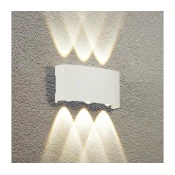 Brilagi - LED zunanja stenska svetilka FLAREBOX LED/6W/230V bela IP65