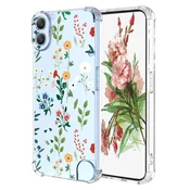 YUECXIN ovitek za Nothing CMF Phone 1 – prozorna s cvetlicami