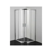SANOTECHNIK polkrožna tuš kabina z drsnimi vrati Q-line 80x80x190 (Q80C)