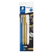 Staedtler flomaster Metalic, sort, 3/1, na blistru
