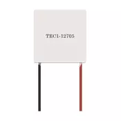 Peltier 40x40x3.8mm, 12V, 4.6A, 67°