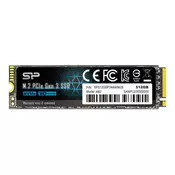 SiliconPower SSD M.2 2280 512GB A60 SP512GBP34A60M28
