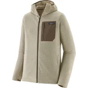 Patagonia R1 Air jopa s kapuco in zadrgo, Pelican (M)