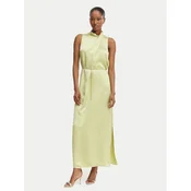 HUGO Cocktail obleka Kewina-1 50566973 Bež Slim Fit