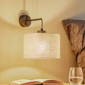 TK Lighting Stenna svetilka Juta, enogorna - Dnevna soba/jedilnica - bež, črna - Tkanine/tekstil