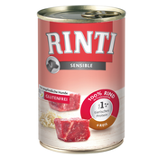 RINTI pasja hrana SENSIBLE 6 X 400 G GOVEDINA & RIŽ