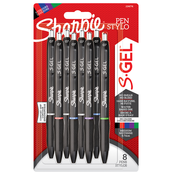 Sharpie Sharpie gel pisalo S-GEL, 0,7 mm, sortirano, pretisni omot 8 kom., (21656321)