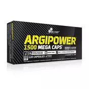 OLIMP SPORT NUTRITION aminokiseline ARGIPOWER 1500 MEGA CAPS (120 kap.)