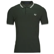 Fred Perry Polo majice kratkih rukava TWIN TIPPED FRED PERRY SHIRT Zelena