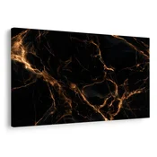 Slika črni marmor z zlatom - 30x20