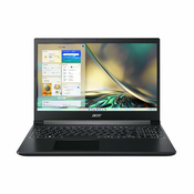 Notebook Acer Aspire 7, NH.QHDEX.00C, 15.6 FHD IPS, AMD Ryzen 5 5625U up to 4.3GHz, 16GB DDR4, 512GB NVMe SSD, NVIDIA GeForce RTX3050 4GB, no OS, Jamstvo:2-fizička/1-pravna NH.QHDEX.00C