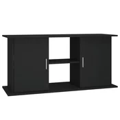 Vidaxl Stojalo za akvarij črno 121x41x58 cm inženirski les