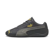 PUMA Speedcat Sneakers Unisex, Shoes, Moody Gray/Bright Mango Yellow, 37.5