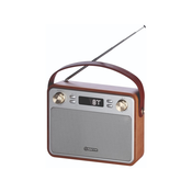 Manta radio fm, usb, microsd, dc, baterija, lcd zaslon rdi915x